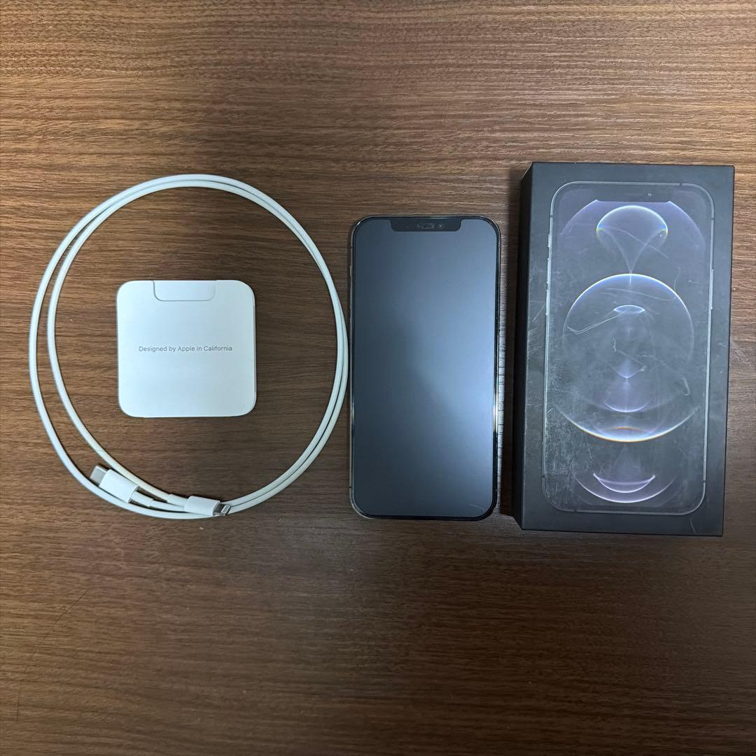 【美品】iPhone 12 Pro グラファイト 128GB SIMフリー