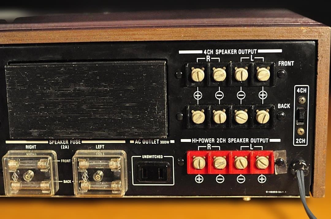 SQR-6650 SONY AM/FMSQ 4ch・ステレオレシーバー 整備済