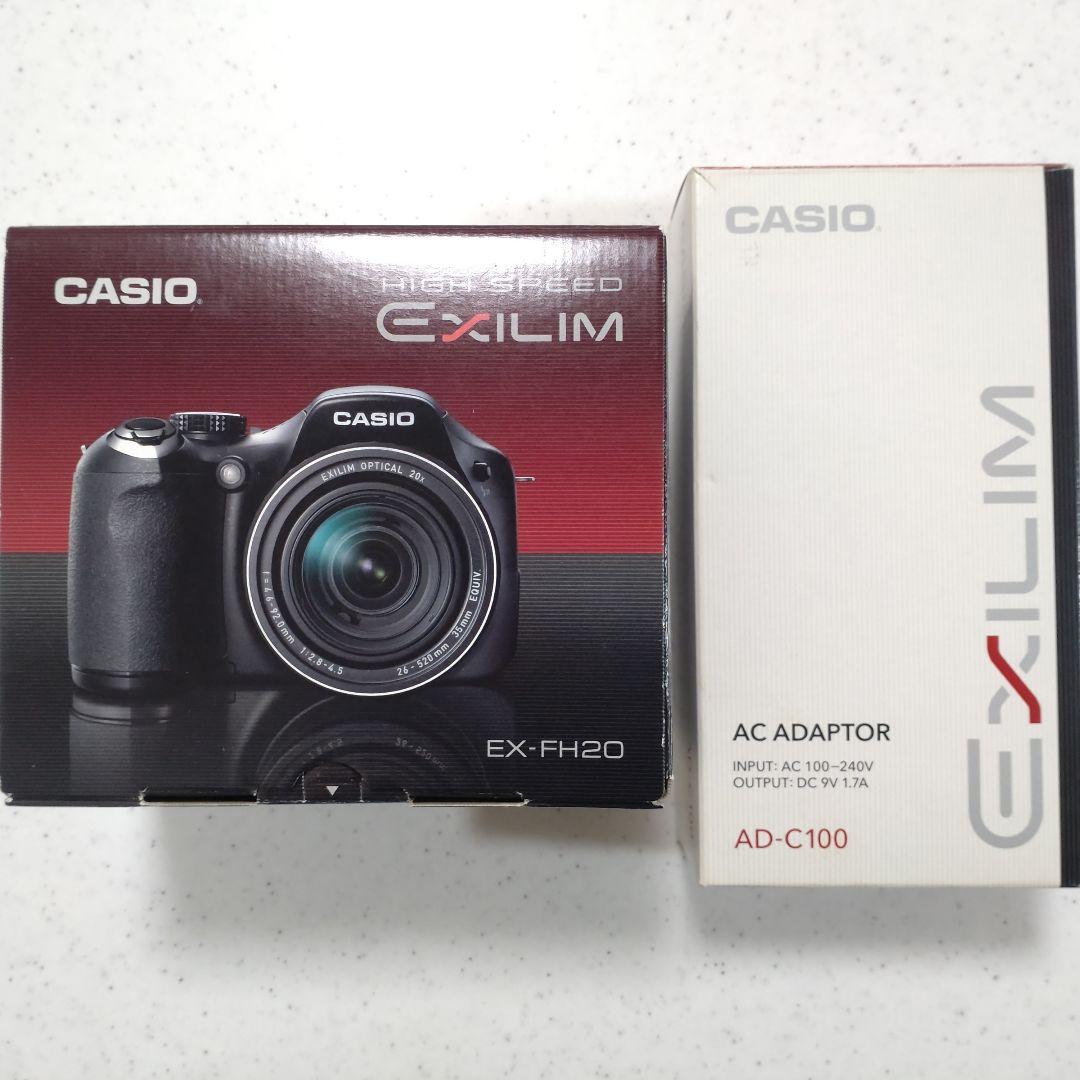 【純正ACアダプタ付き！】CASIO EXILIM EX-FH20 美品