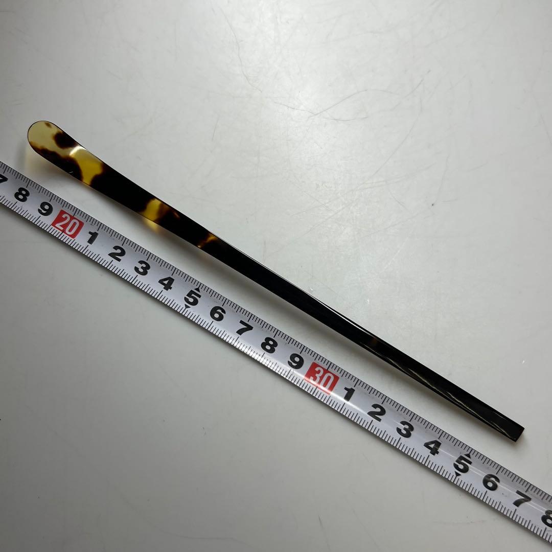 本鼈甲 茶杓 共箱 4g 東キ8-0315① タウオウ