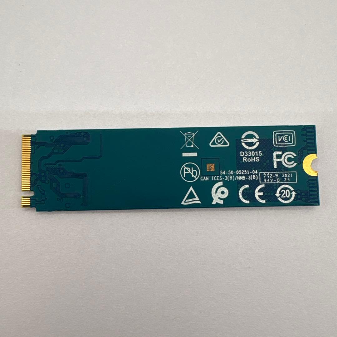 【使用時間少なめ】WD SN530 512GB SSD M.2