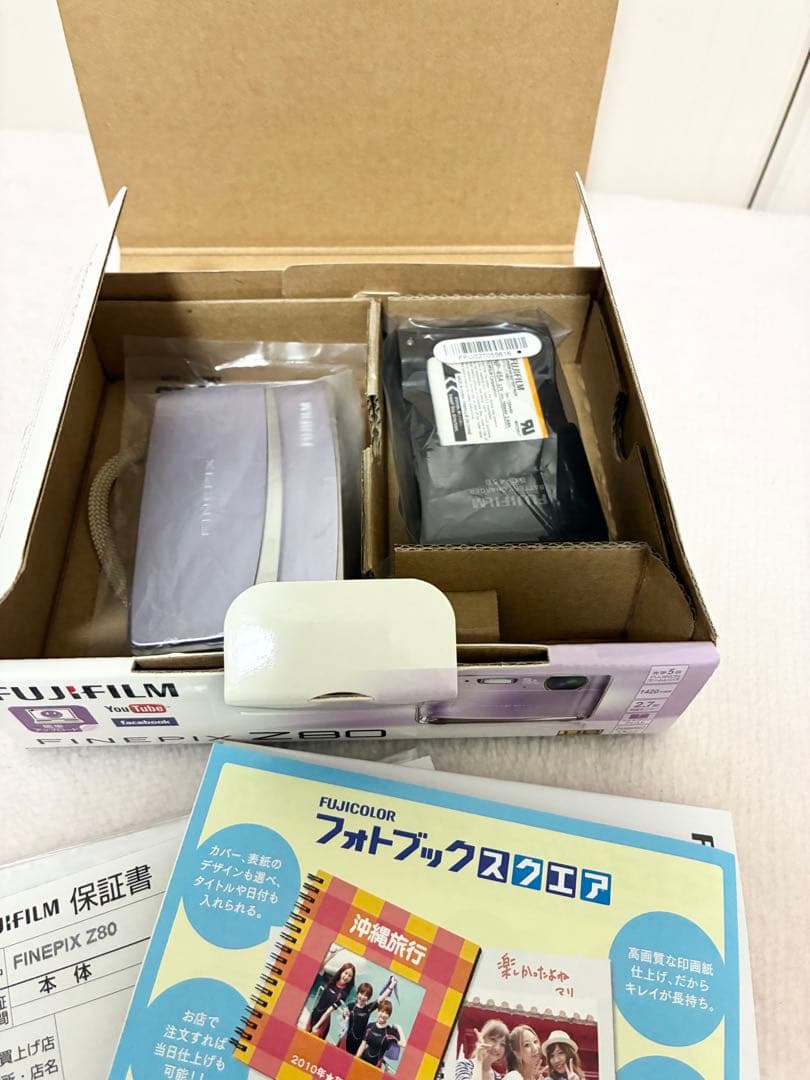 ★Fujifilm FinePix Z80デジタルカメラ　ラベンダー