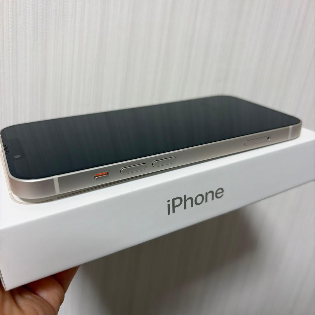 iPhone13 本体 箱付き128GB ホワイト バッテリー76%