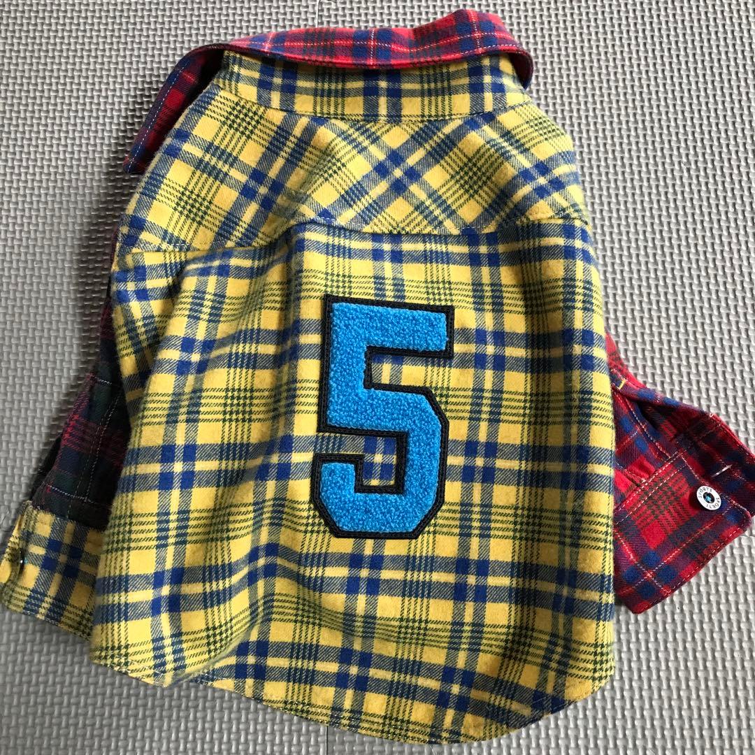 アトリエggクレイジーチェックシャツ