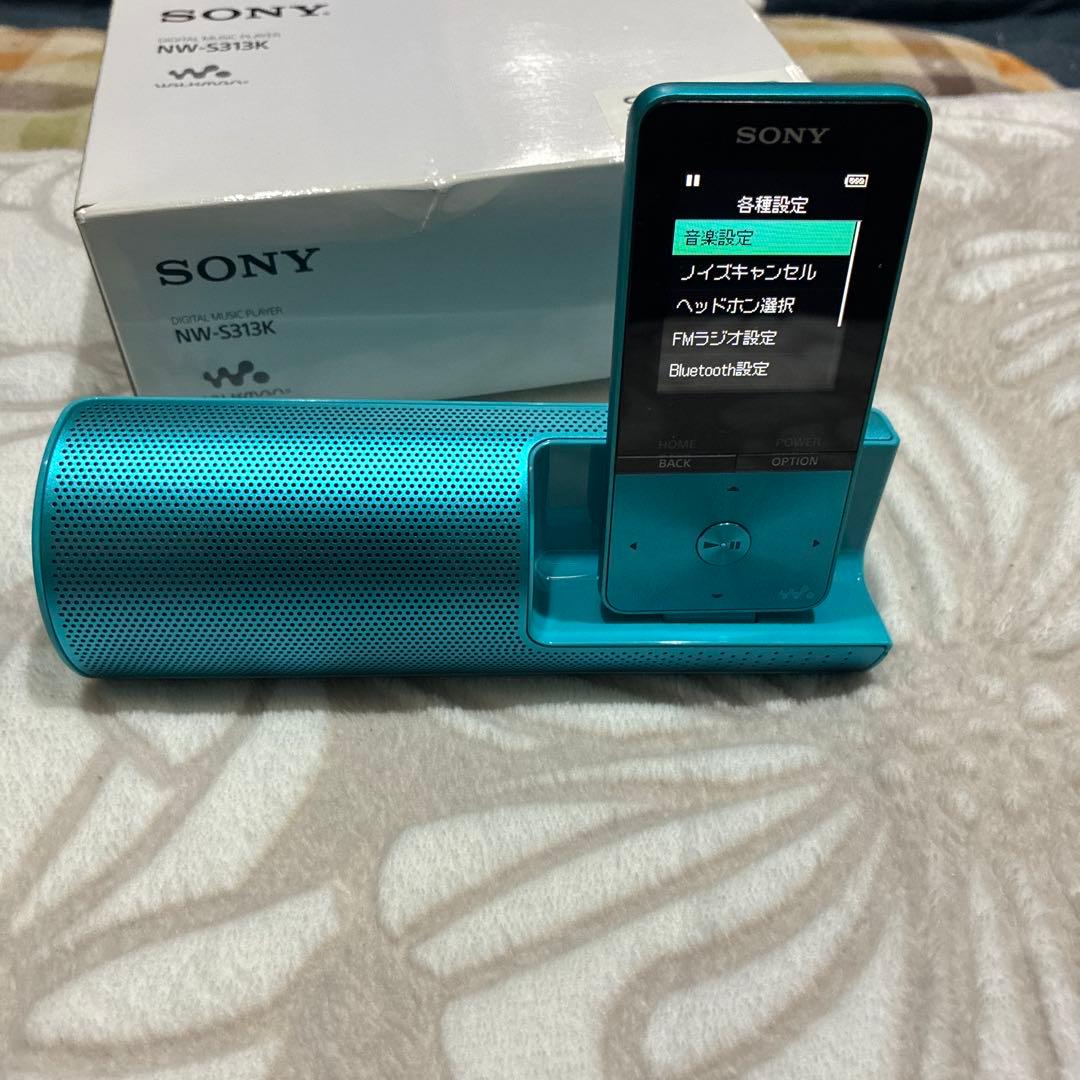 SONY ウォークマン　NW-S313K スピーカー　フルセット