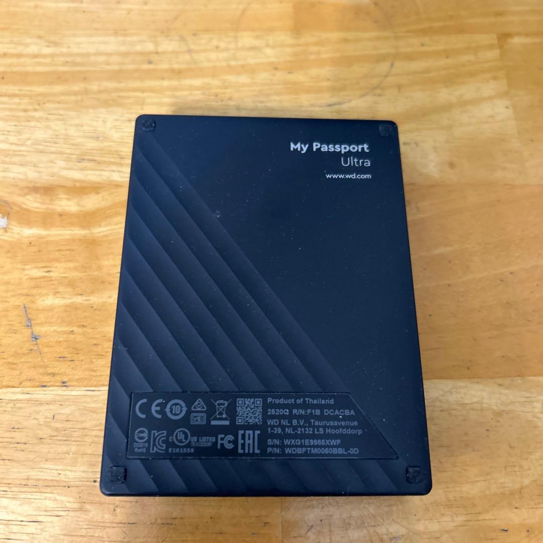 WD ポータブルHDD 5TB USB Type-C