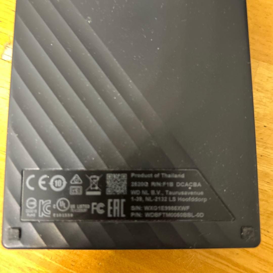 WD ポータブルHDD 5TB USB Type-C