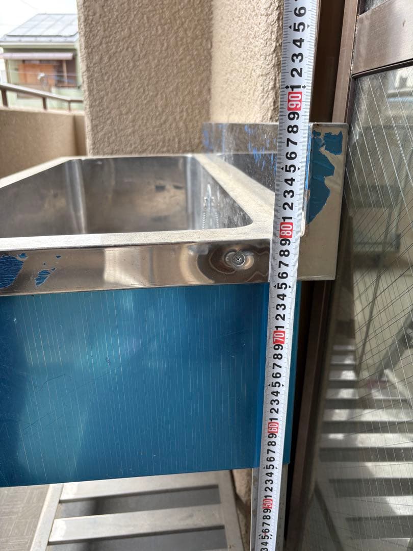 厨房機器　厨房設備　1槽シンク　手渡し可能