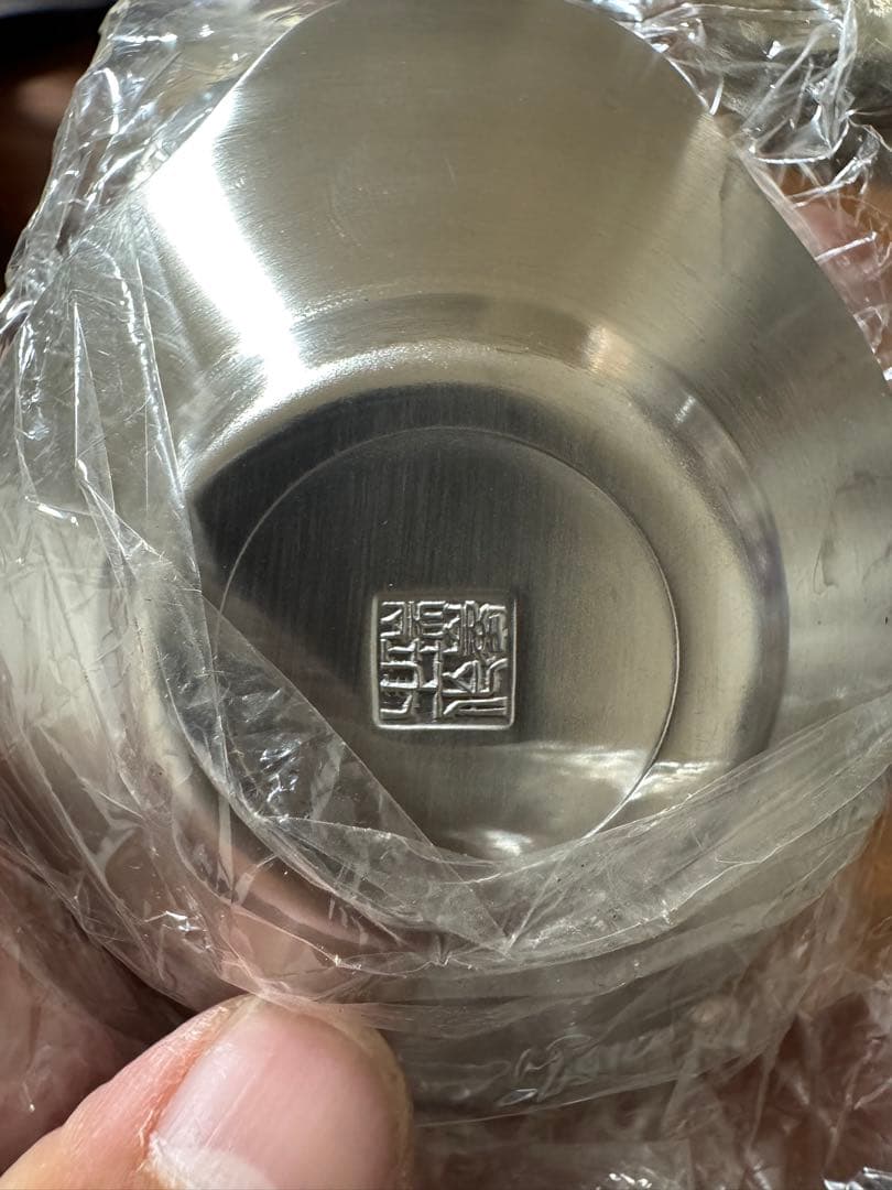 遺品整理 総重量3146g シルバー　万葉銀　アンティーク茶器　食器　貴金属