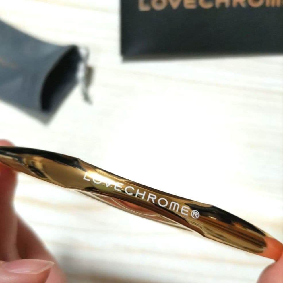 LOVECHROME ラブクロム ゴールド コーム ポーチ付き