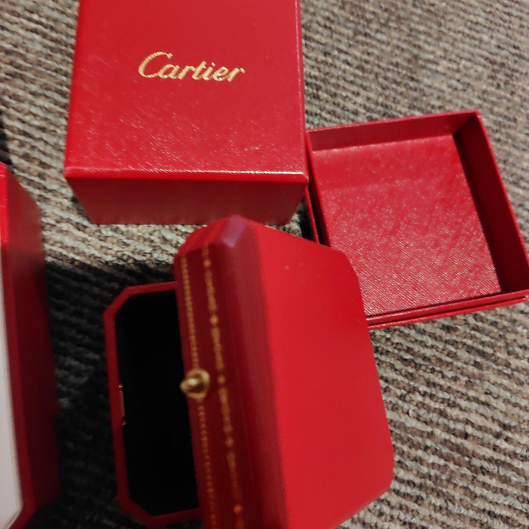 Cartier 赤3 箱&紙2袋