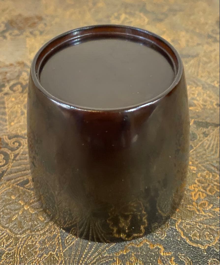 骨董　溜め塗　山中塗　蕎麦チョコ　5個