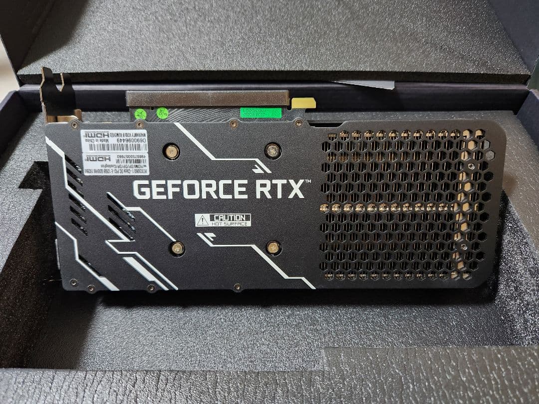 玄人志向　GeForce RTX3060 12GB グラフィックボード