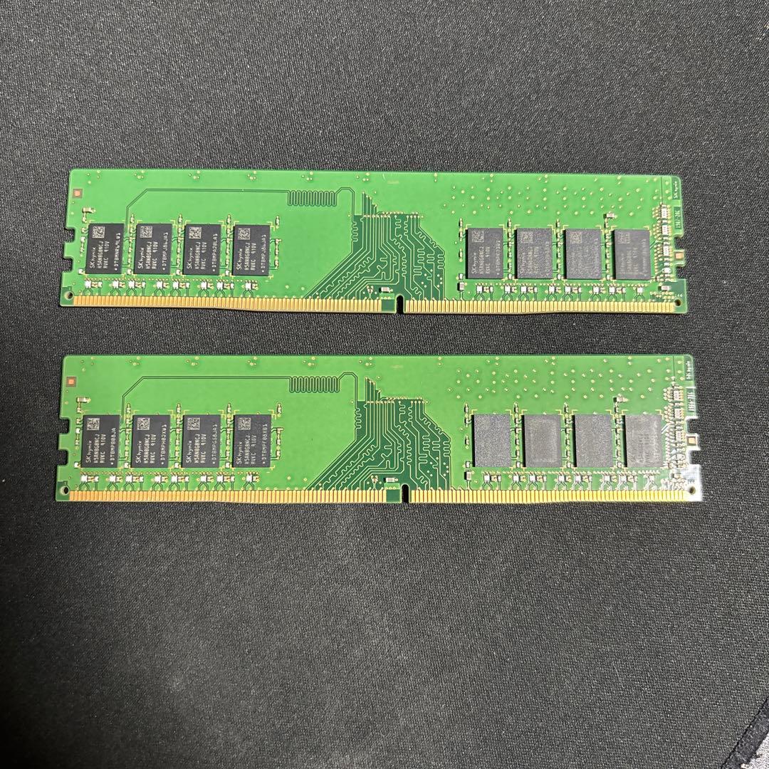 SK hynix PC4-2666V メモリ8GB 2点　計16GB