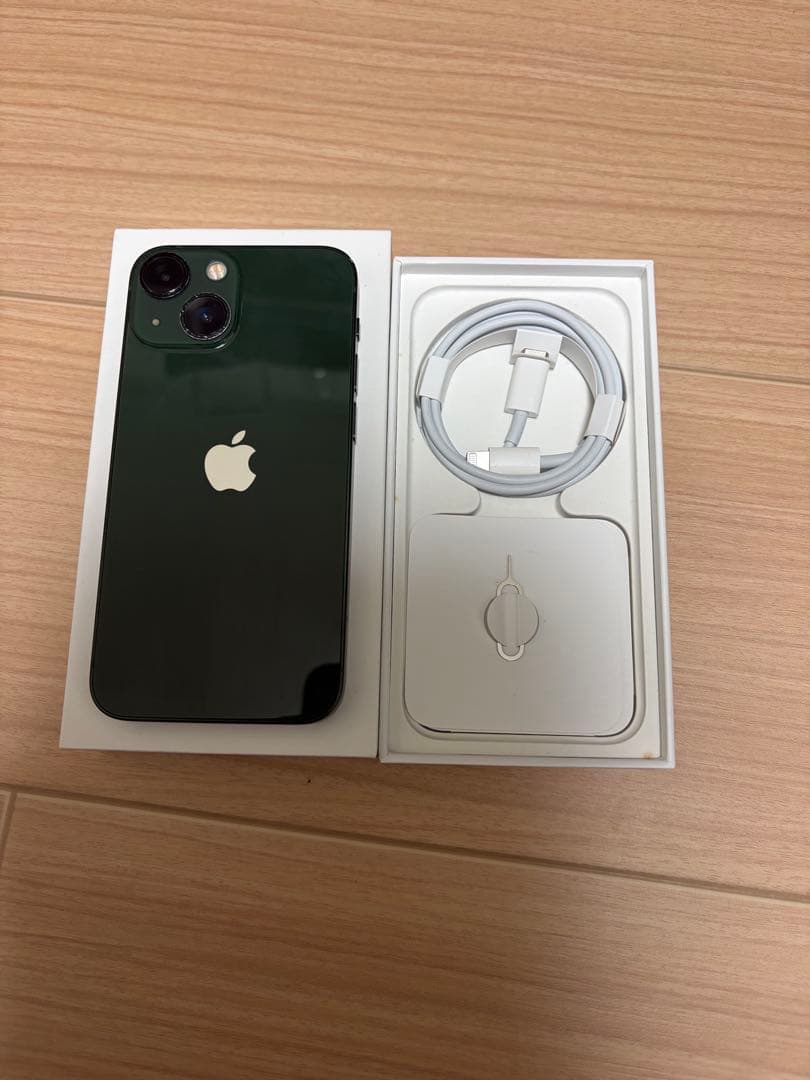 Apple iPhone 13 miniグリーン 本体