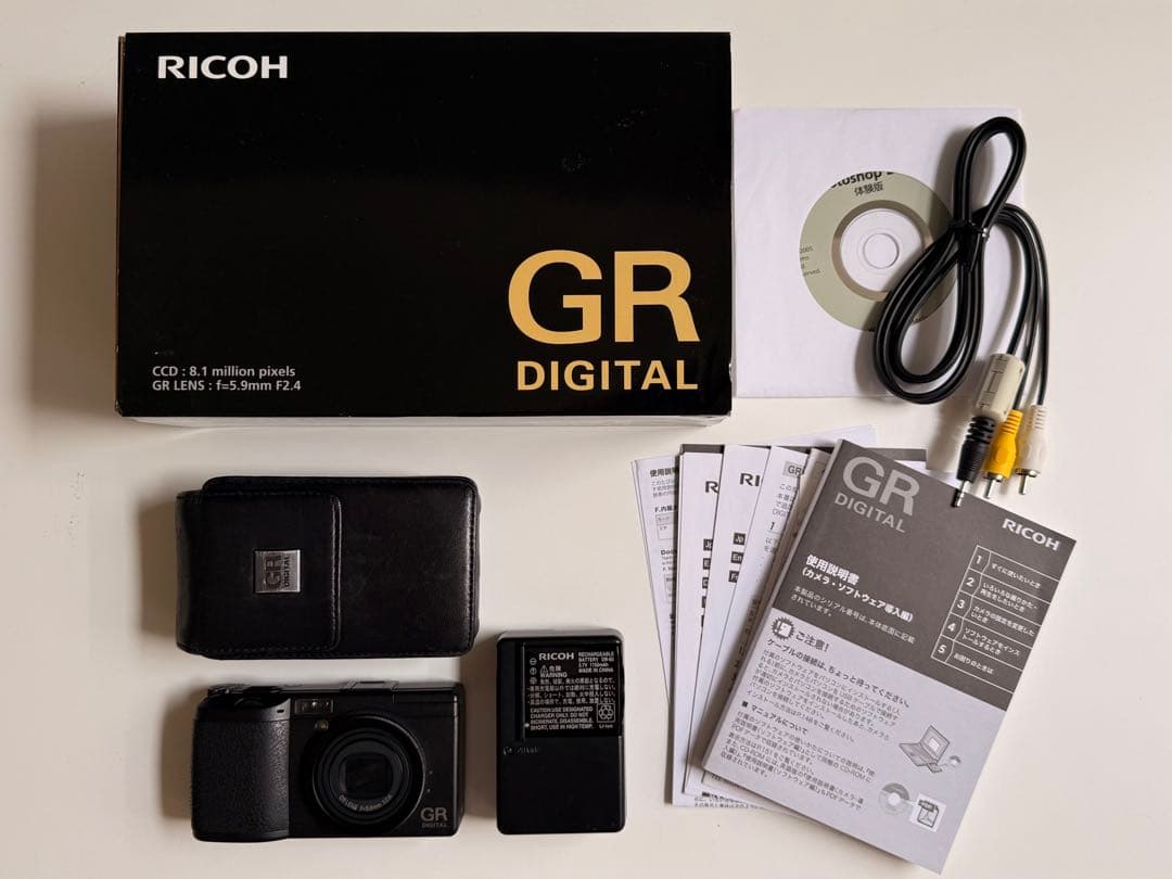 【美品】GR digital 初代 2006年購入