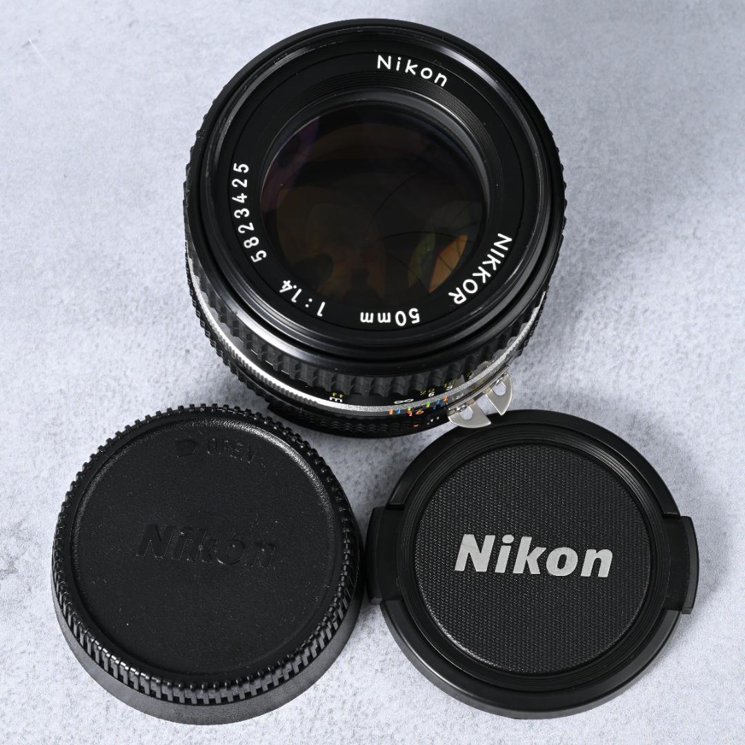 Nikon AI-S NIKKOR 50mm F1.4 SICコーティング