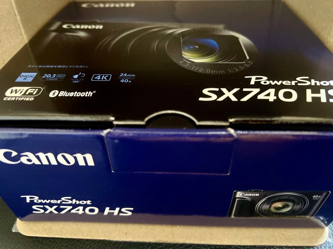 新品　Canon　POWERSHOT SX740 HS　キヤノン　パワーショット