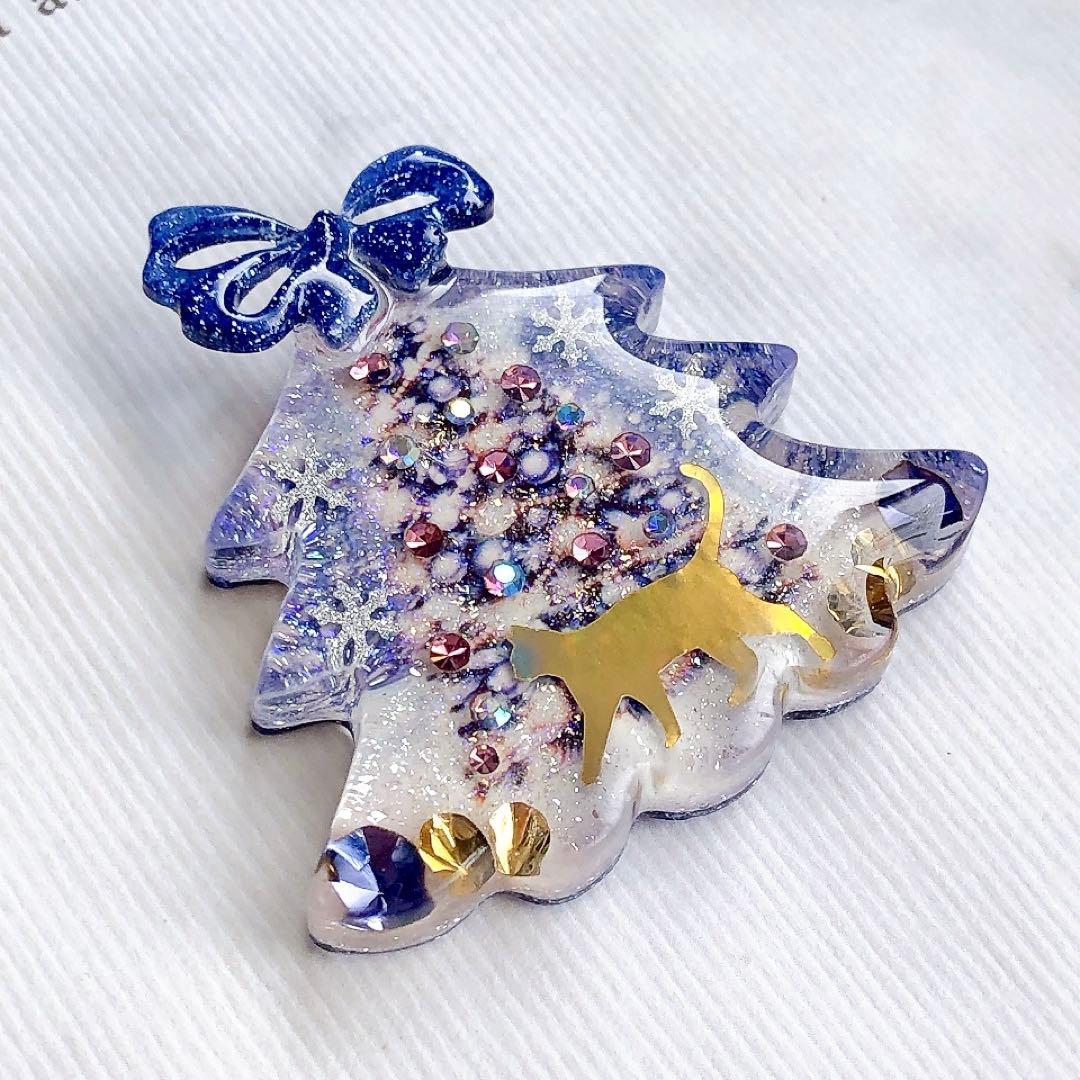 同梱100円引❤️No.2463 レジン ヘアゴム ♡ 猫 ネコ ねこ ♡