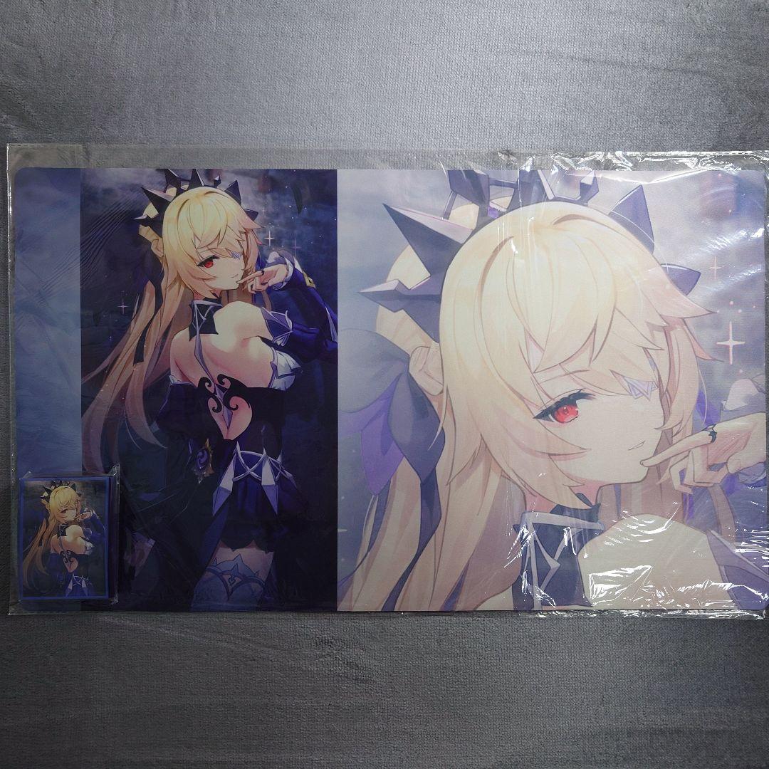 β1 原神 振り向き&背中 フィッシュル スリーブ&プレイマット