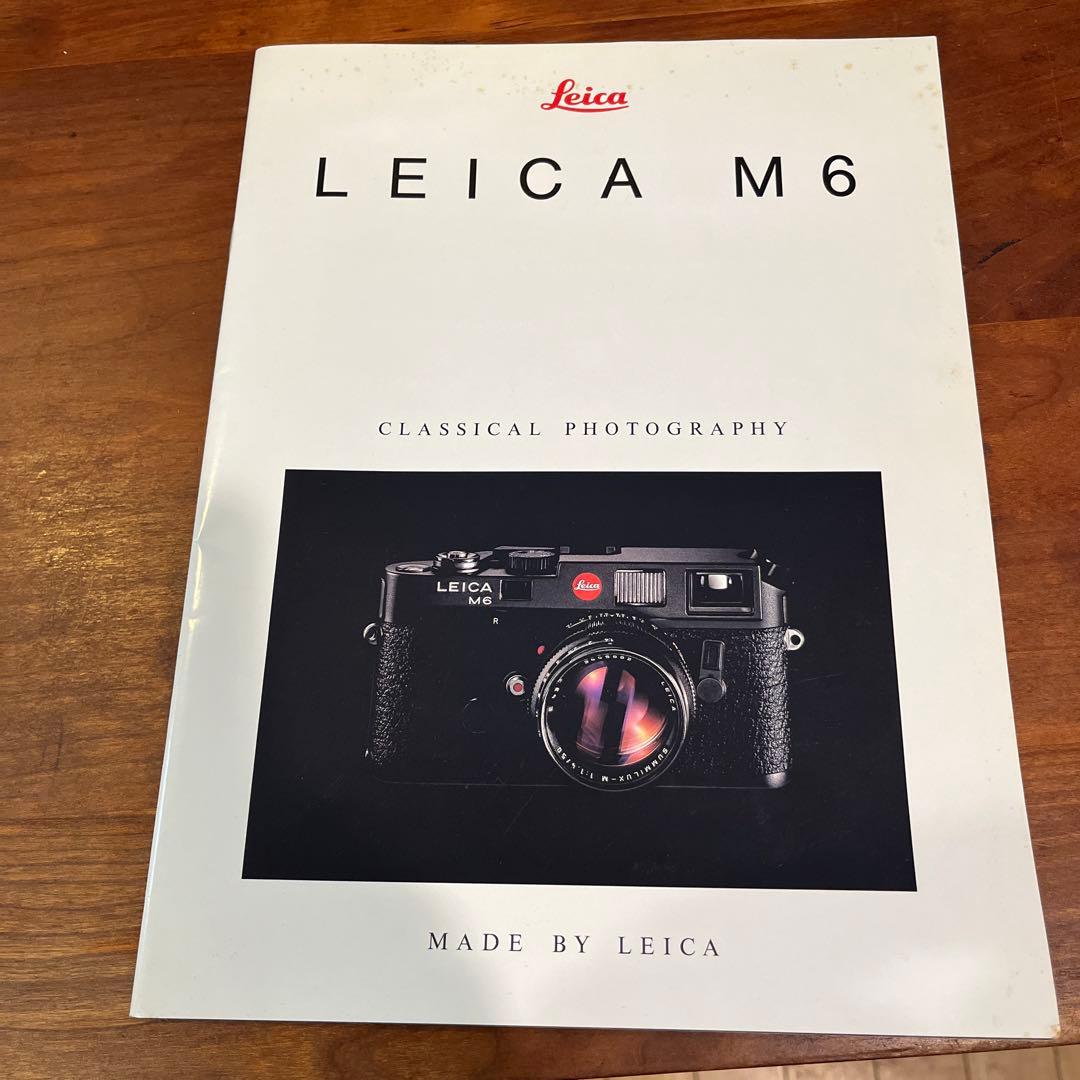 LEICA M6 レンジファインダーカメラ ブラック➕ズミクロン-M 35mm