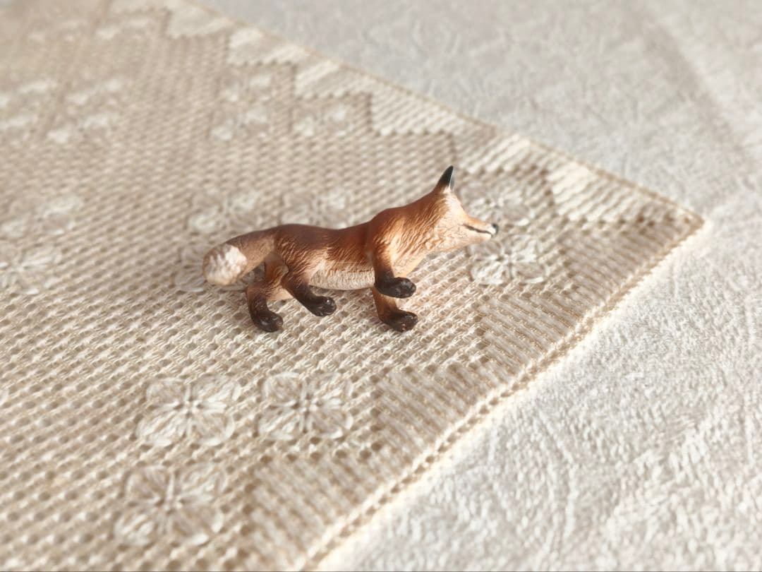 * vintage figure ❀ ヴィンテージ キツネのフィギュア