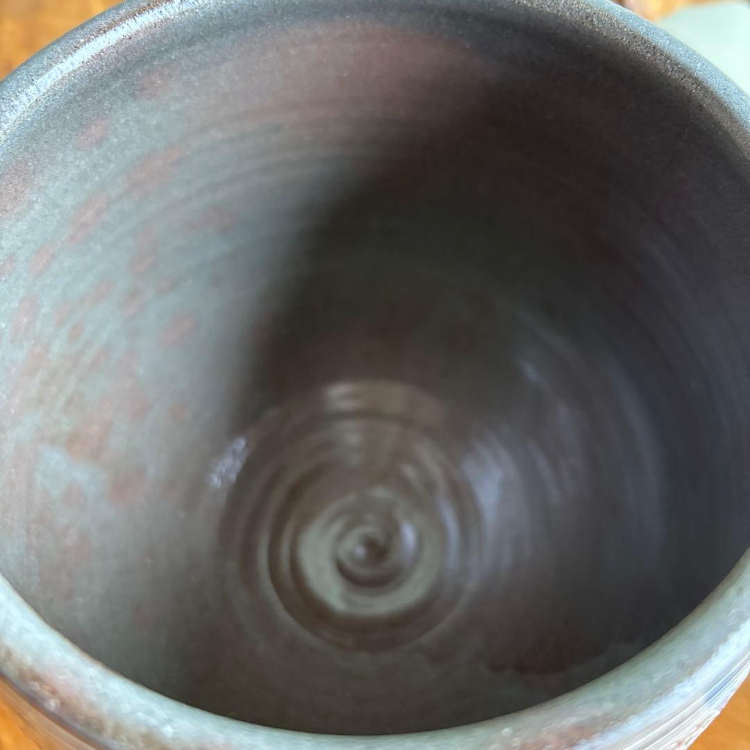 三島焼 芋頭水指 黒石窯 茶道具 共箱