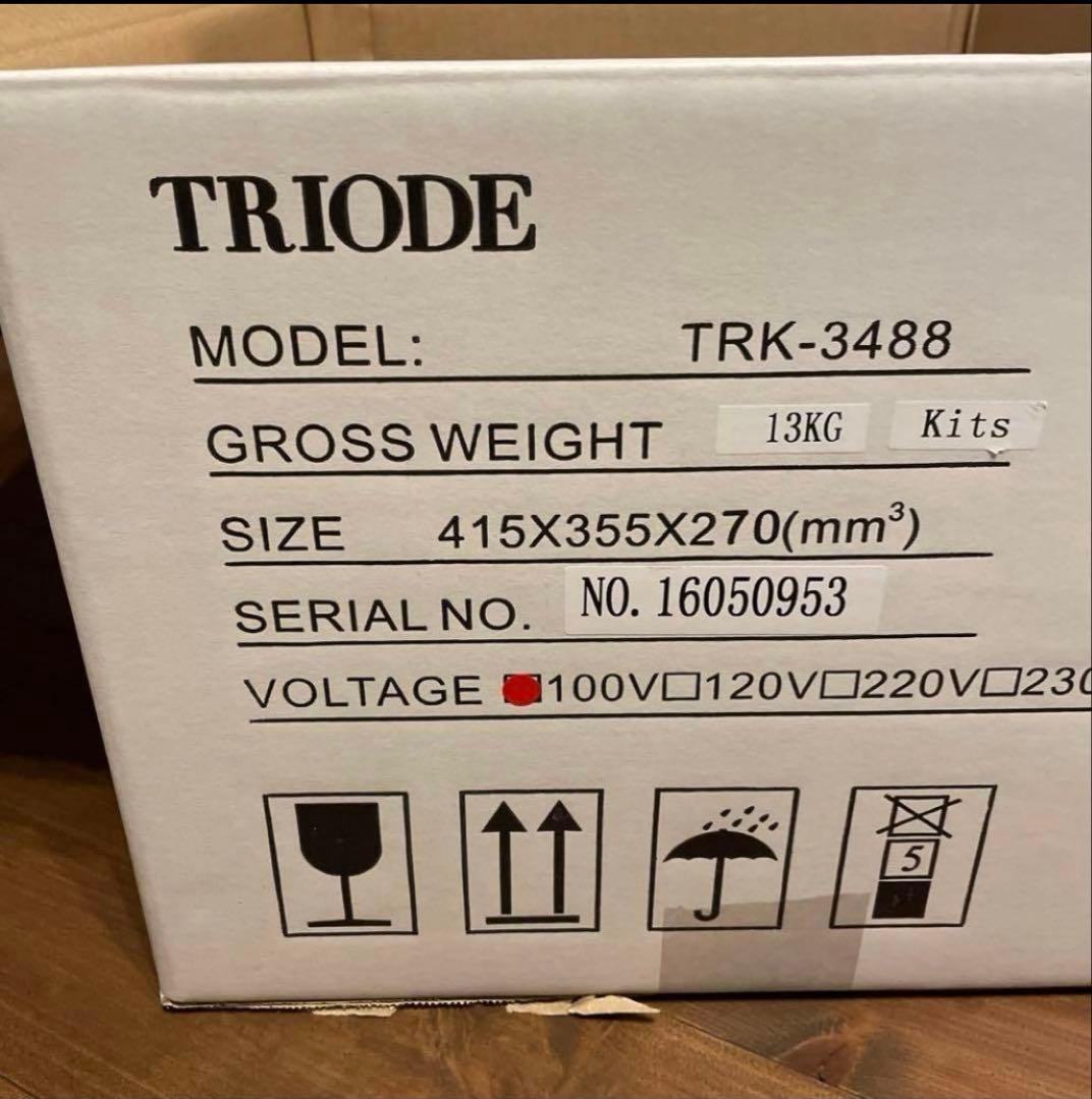 トライオード　TRK-3488 アップグレード部品使用