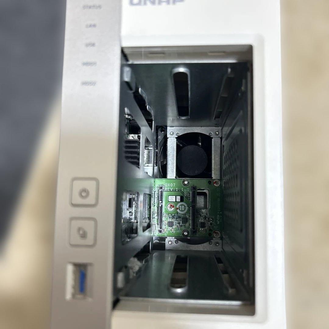 QNAP 2ベイ NAS HDDなし TS-231+