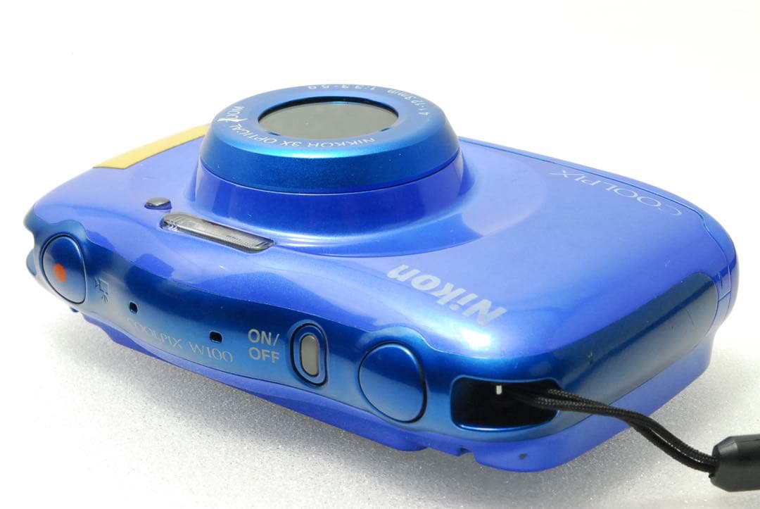Nikon COOLPIX W100 ❤️スマホ転送 動作確認済 ブルー ニコン