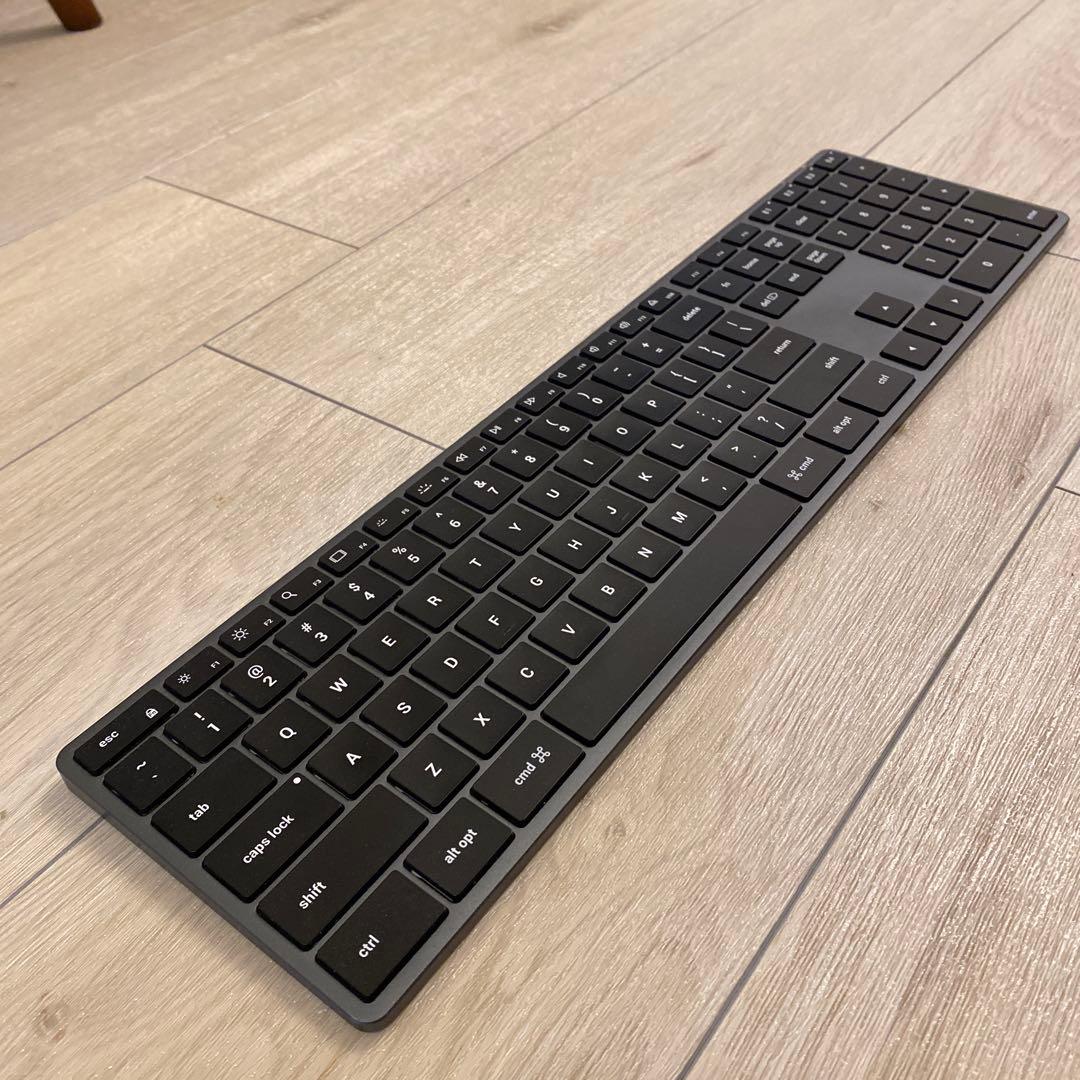【美品】Satechi bluetooth キーボード スペースグレー　US配列