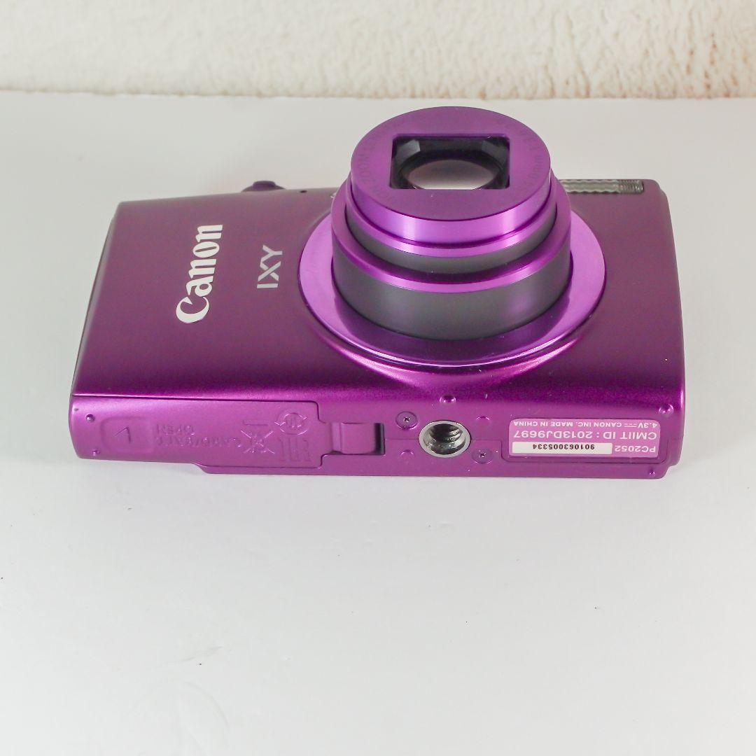 完動美品 訳あり キヤノン Canon IXY 640 動作確認 OK パープル