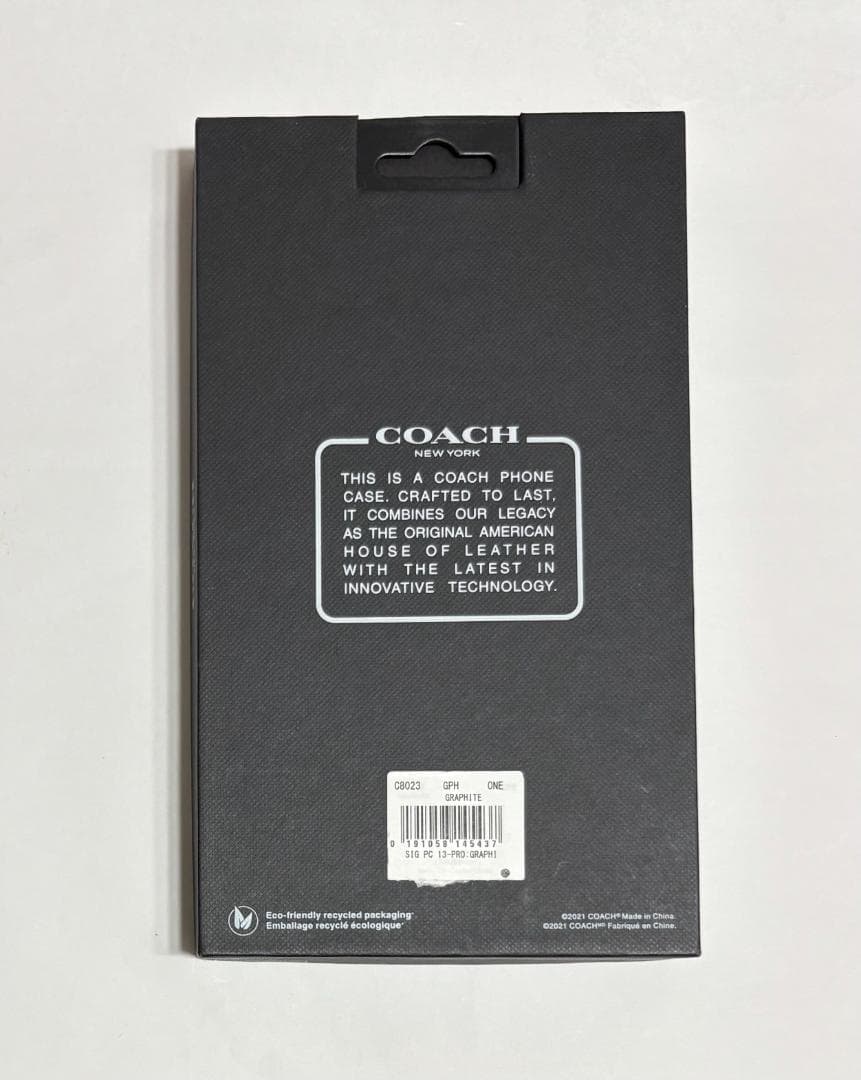 新品未使用♪COACH iPhone用ケース ブラック