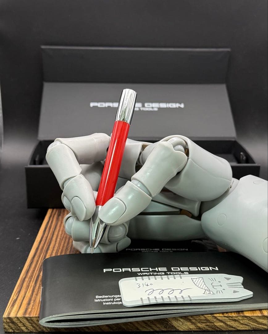 PORSCHE DESIGN ボールペン シェイクペン レッド 廃盤品