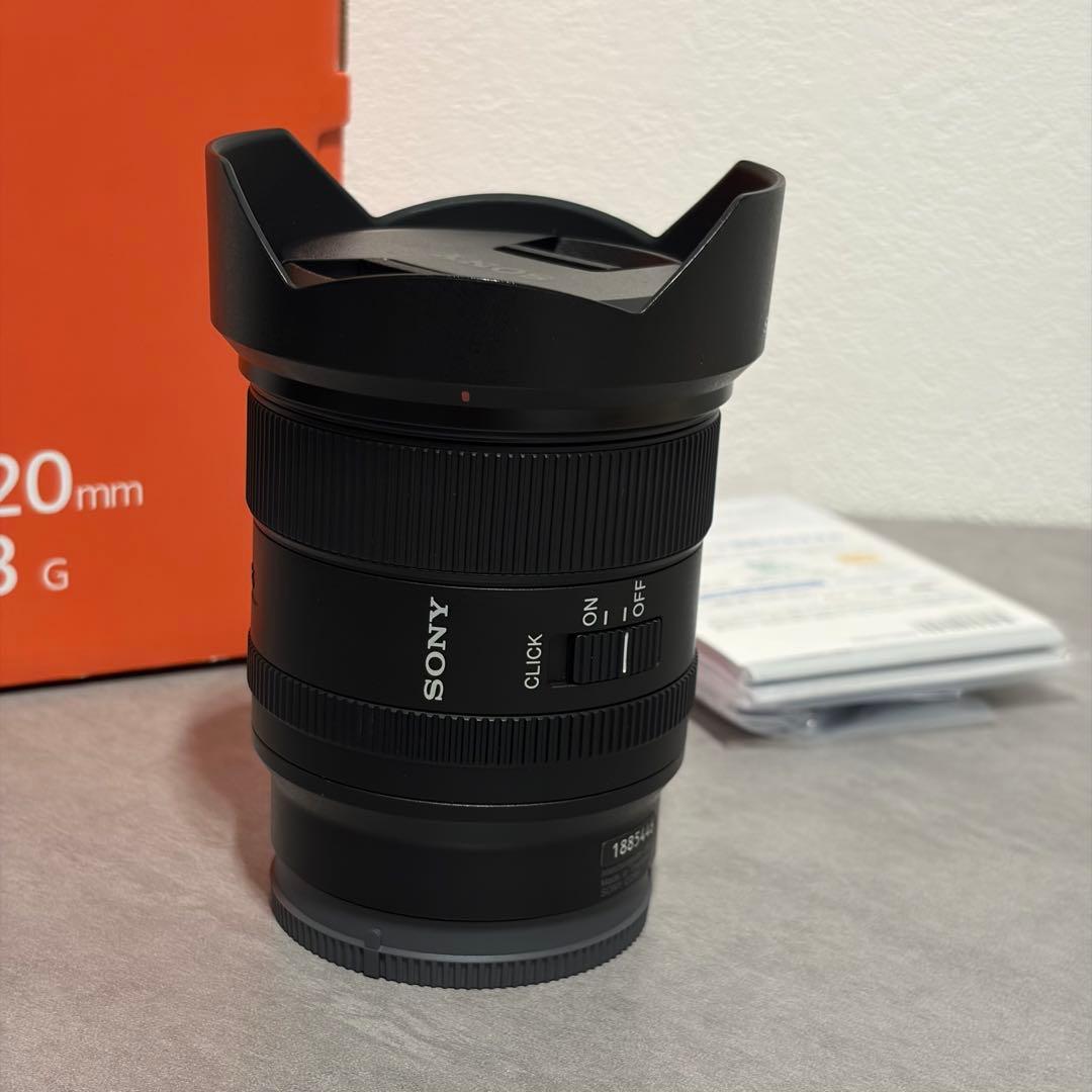 【美品】SONY FE 20mm F1.8 G Eマウントレンズ