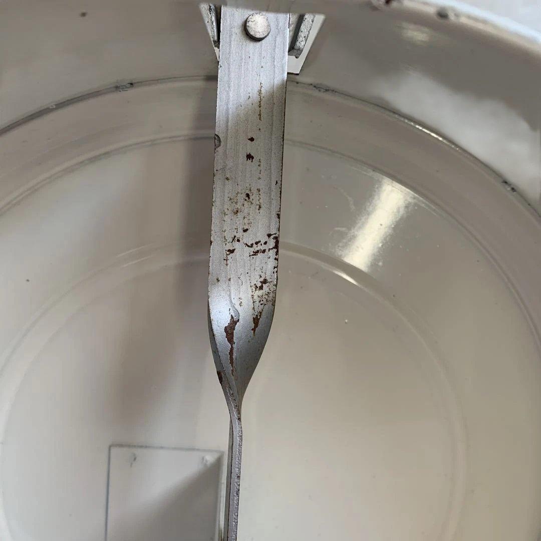 【未使用】【レトロ】マツヨシ　足踏汚物投入器　ペダル式　ゴミ箱　汚物缶