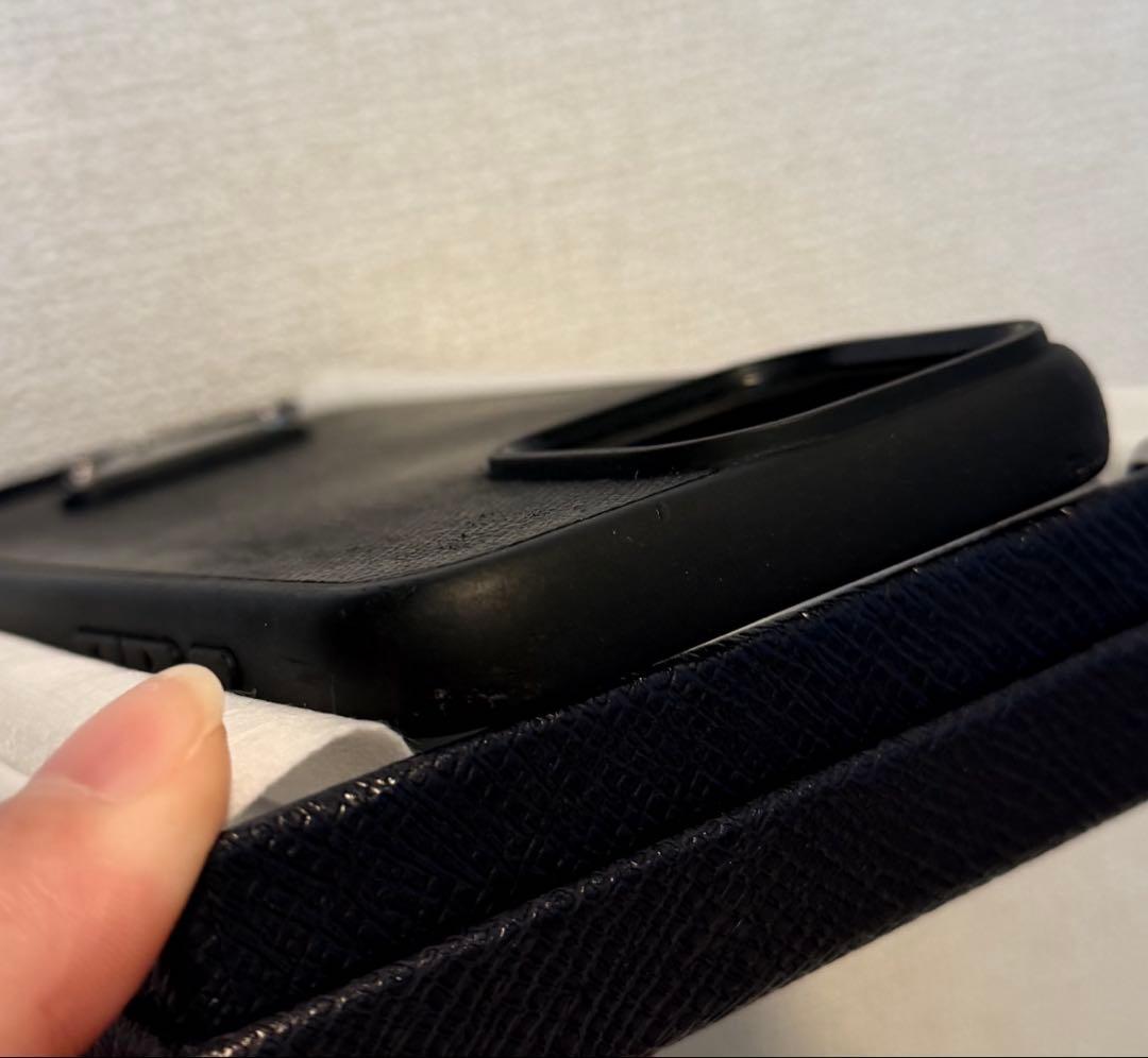 PRADA ブラック　iPhon15ProMax ケース