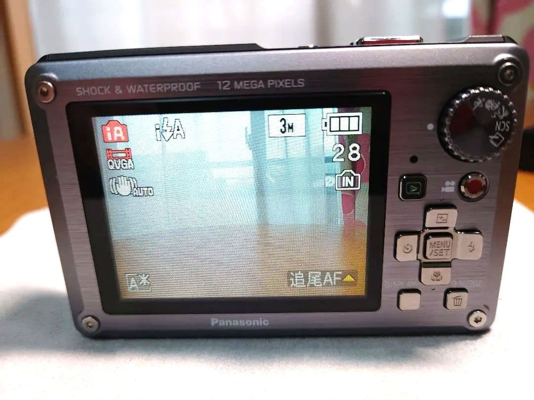 【動作確認済】Panasonic LUMIX DMC-FT1 防水デジカメ