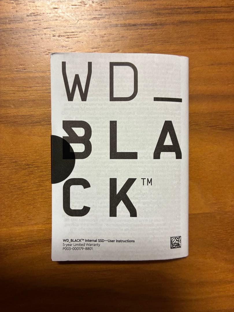 【未開封】WD_BLACK SN7100 2TB SSD M.2 2280