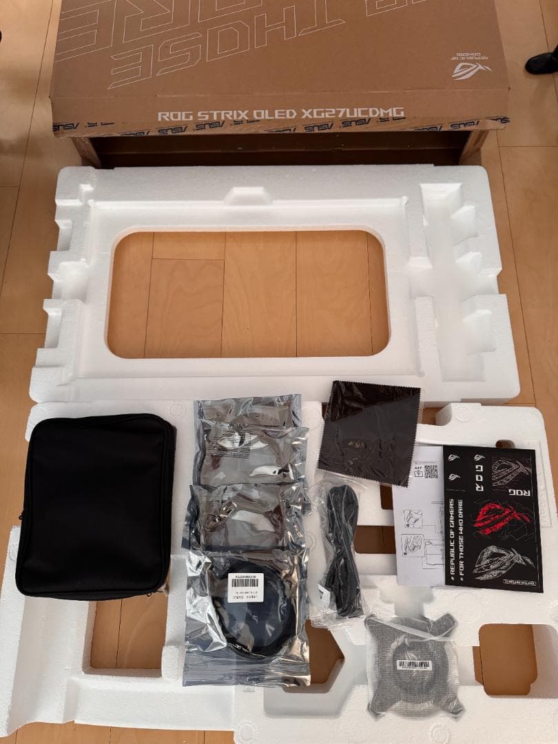 最新第4世代QD-OLED！！　ROG Strix OLED XG27UCDMG