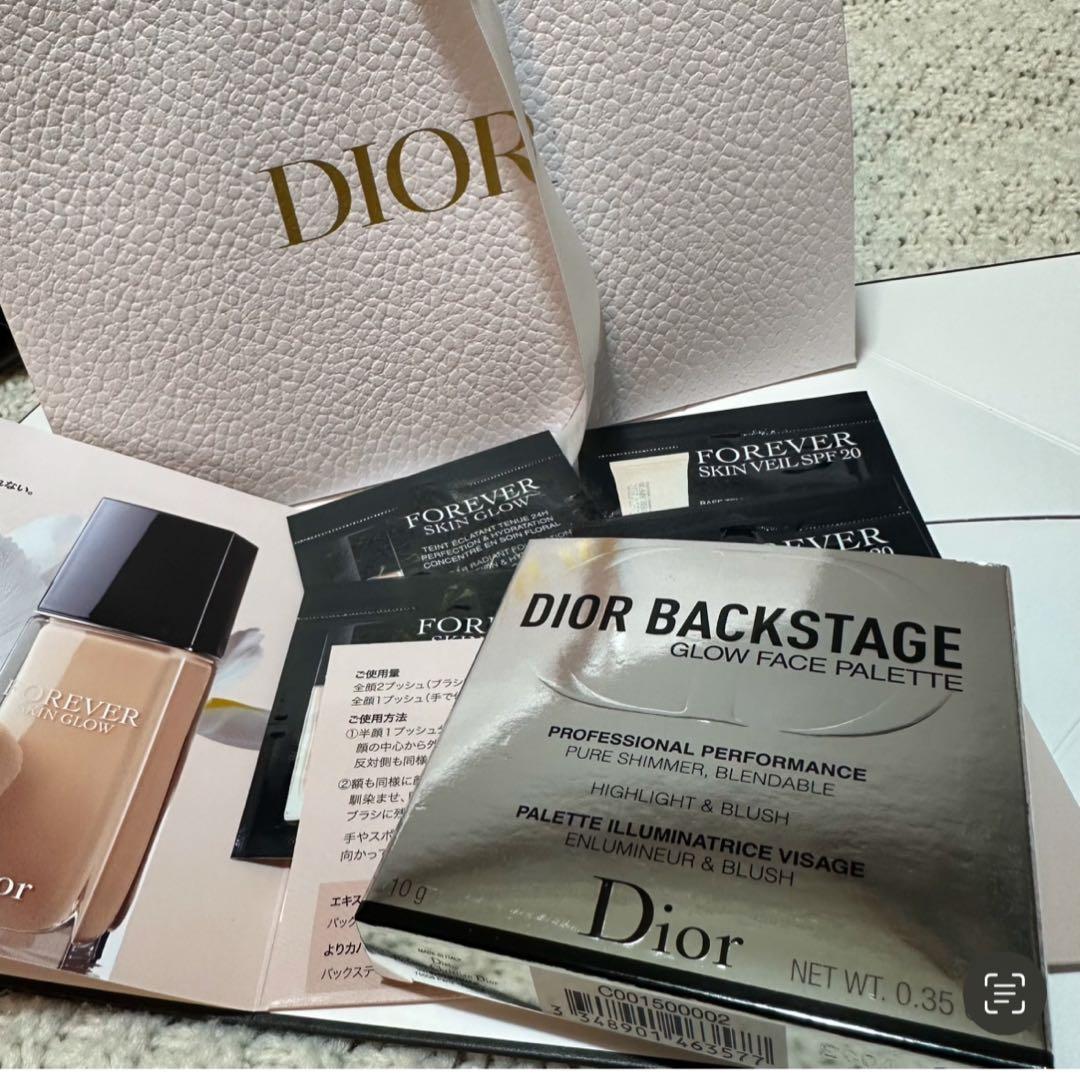 フェイスカラー Dior Backstage Glow Face Palette 002