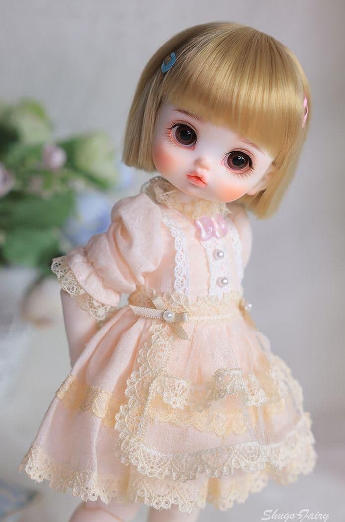 E48 BJD 1/6 ドール本体 much　球体関節人形 ハンドメイド
