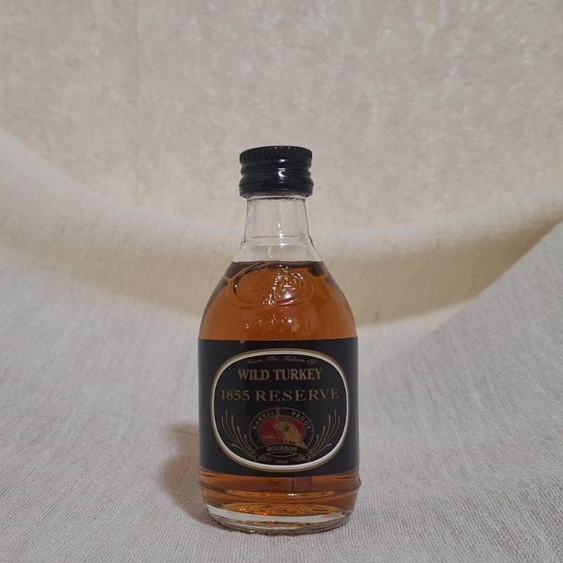 箱付き ワイルドターキー1855リザーブ ミニ ミニチュア 50ml