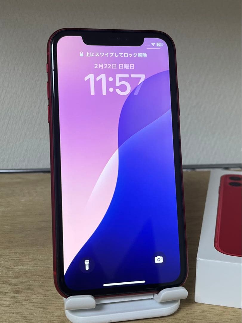 Apple iPhone 11 レッド 128GB SIMフリー 美品