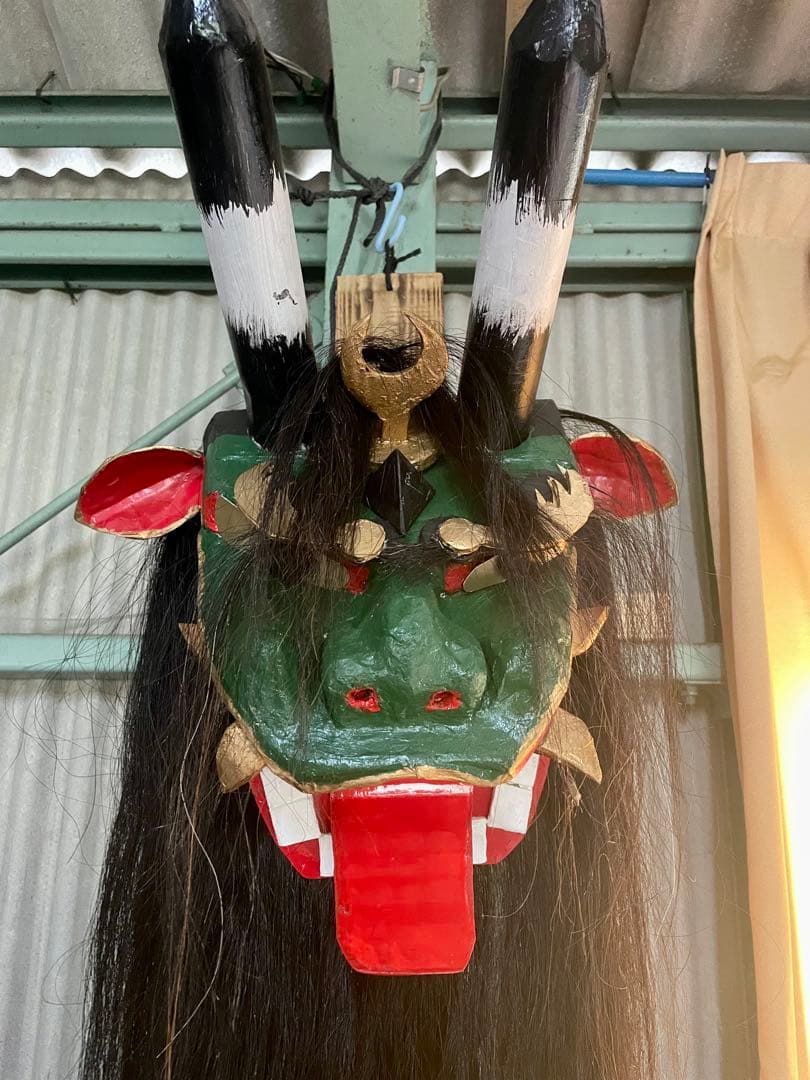 牛鬼　魔除け 新築祝　手作り・新品　伝統品　愛媛県　宇和島　馬の毛