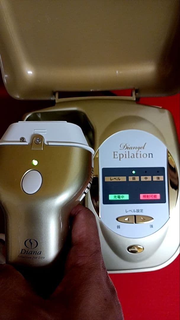 脱毛器　ダイアナ ディアンジェ エピレーション 家庭用脱毛器