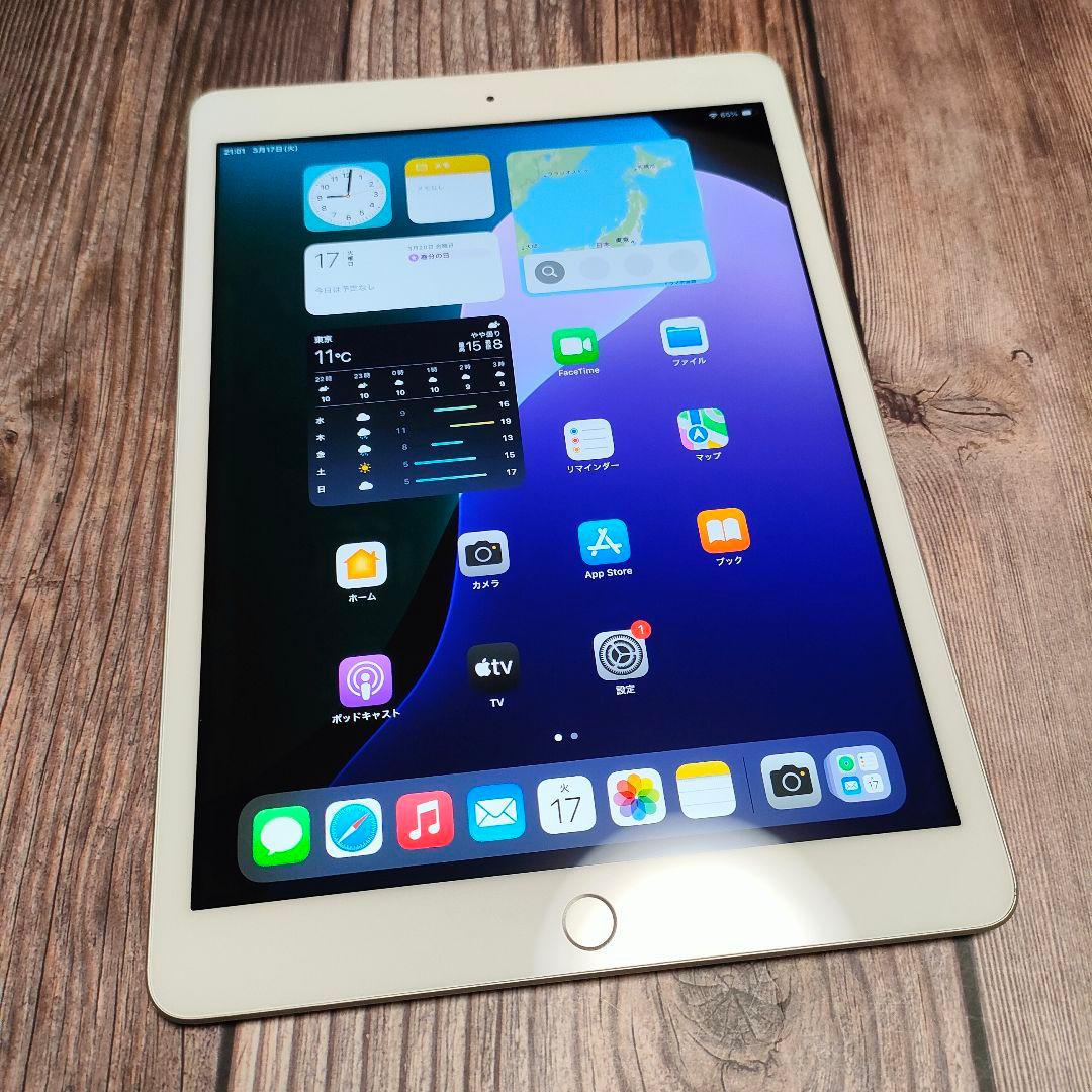 apple iPad 第7世代 128GB SIMフリー 美品 バッテリー90%
