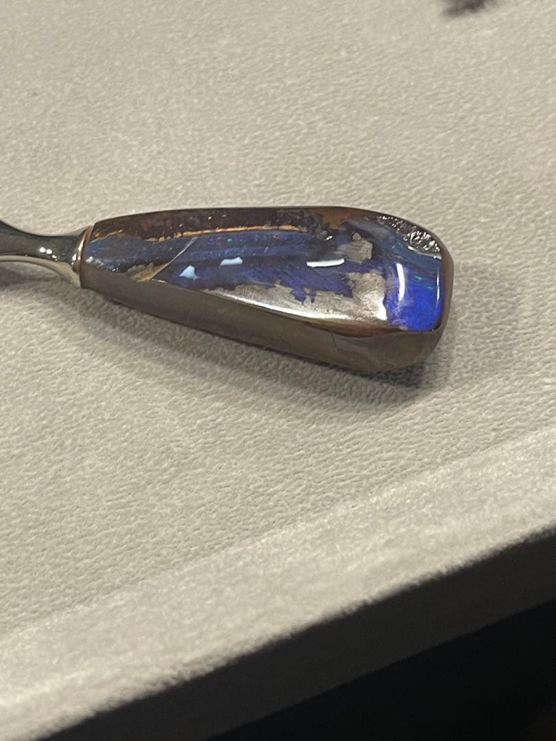 ビンテージ ボルダーオパール ペーパーナイフ レターオープナー OPAL