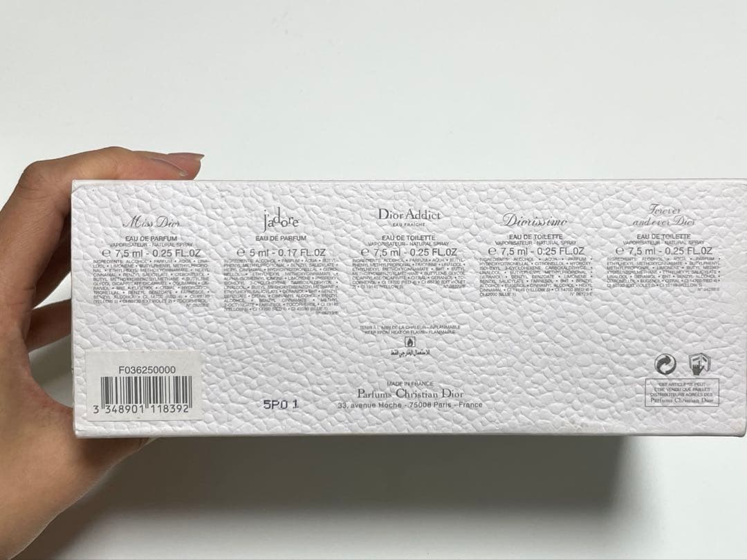 【新品未使用】DIOR ミス ディオール　ミニ香水　セット