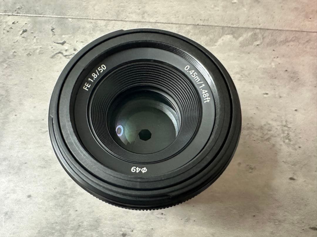 【中古】SONY FE 50mm F1.8 レンズ SEL50F18F